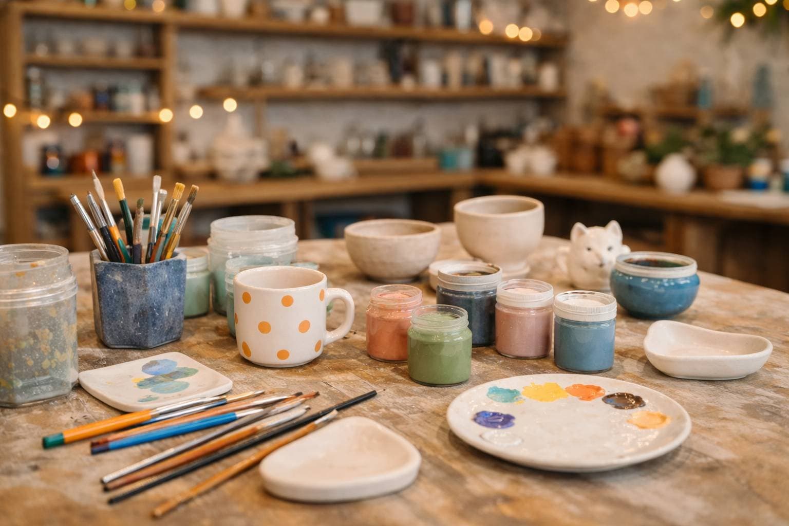 Pintar cerámica en Las Rozas de Madrid: un plan creativo para desconectar